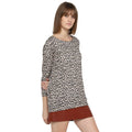 Tom Tailor Casual Sweater with Leopard Print Jumper for Women