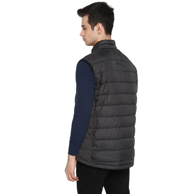 Tom Tailor Men's Sleeveless Jacket Solid Puffer Jacket