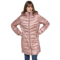 Tom Tailor Women's Puffer Jacket Knee Length Down Coat (Vintage Rose)
