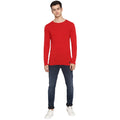 Tom Tailor Plain Sweat Shirt for Men (Salsa Red)
