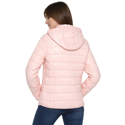 Tom Tailor Quilted Jacket with Hoodie for Women