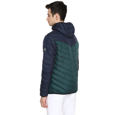 Tom Tailor Quilted Jacket with Hoodie for Men