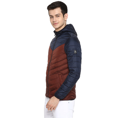 Tom Tailor Quilted Jacket with Hoodie for Men