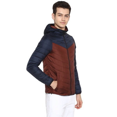 Tom Tailor Quilted Jacket with Hoodie for Men