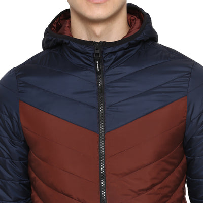 Tom Tailor Quilted Jacket with Hoodie for Men