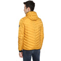 Tom Tailor Men's Quilted Puffer Jacket with Hoodie