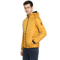 Tom Tailor Men's Quilted Puffer Jacket with Hoodie