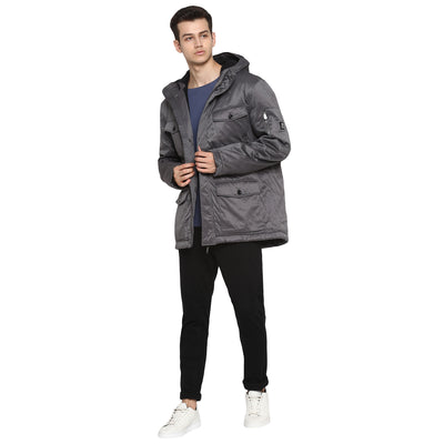 Tom Tailor Windcheater Jacket with Hooded Neck for Men