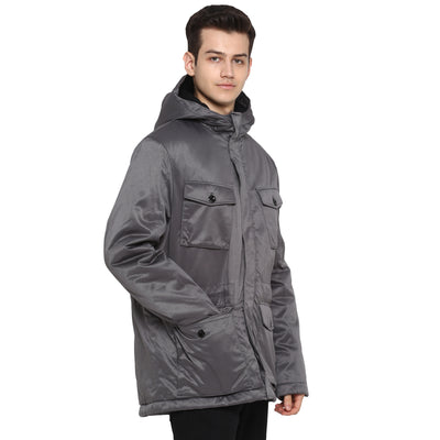 Tom Tailor Windcheater Jacket with Hooded Neck for Men