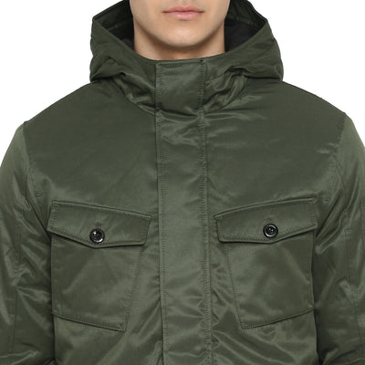 Tom Tailor Windcheater Jacket with Hooded Neck for Men