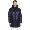 Tom Tailor Long Quilted Jacket with Hooded for Men