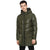 Tom Tailor Long Quilted Jacket with Hooded for Men