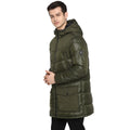 Tom Tailor Long Quilted Jacket with Hooded for Men