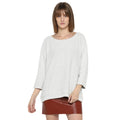 Tom Tailor Women's Casual Sweater with 3/4th Sleeves