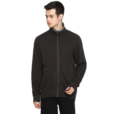 Tom Tailor High Neck Sweat Jacket for Men