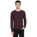 Tom Tailor Men's Solid Pullover Sweatshirt with Patched Pocket