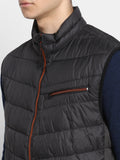 Tom Tailor Men's Sleeveless Jacket Solid Puffer Jacket