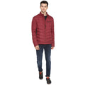 Tom Tailor Red Solid Puffer Jacket for Men