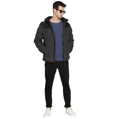 Tom Tailor Puffer Jacket with Hoodie for Men