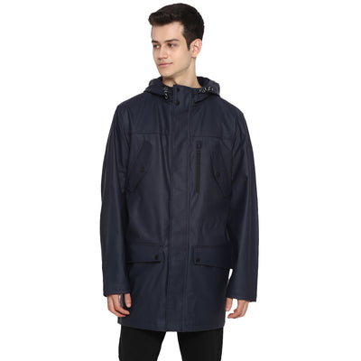 Tom Tailor Men's Hooded Parka Jacket