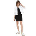 Tom Tailor Plain Cotton Jacket for Women (White)