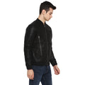 Tom Tailor Men's Biker Leather Jacket (Black)