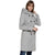 Tom Tailor Women's Long Belted Overcoat Jacket with Hoodie