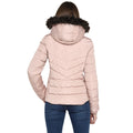 Tom Tailor Quilted Jacket with Furry Hoodie for Women