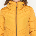 Tom Tailor Quilted Jacket with Furry Collar Women's Puffer Jacket with Hoodie