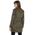 Tom Tailor Leopard Print Women's Wool Overcoat