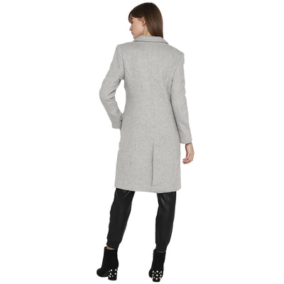 Tom Tailor Women's Long Coat (Grey)