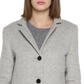 Tom Tailor Women's Long Coat (Grey)