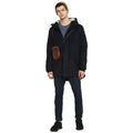 Tom Tailor Long Jacket with Hooded Neck for Men (Sky Captain Blue)