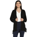 Tom Tailor Cardigan Sweater with Front Open for Women (Black)