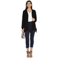 Tom Tailor Cardigan Sweater with Front Open for Women (Black)